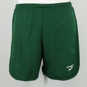 Brooks Women's Extra Small Green White Pull On High Rise 5" Athletic Shorts